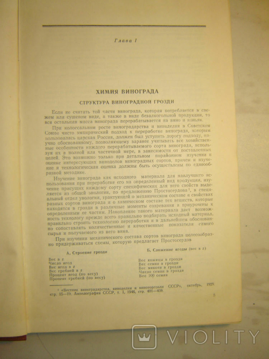 Химия винограда и продуктов его переработки. Фролов-Багреев А., фото №3