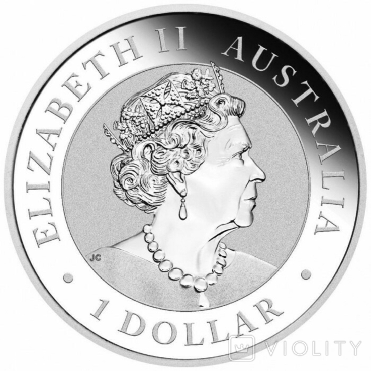 Австралія 2021 Кукабурра 1 унція срібла, фото №3