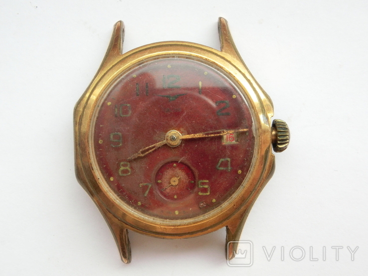 Часы Чайка 1917 - 1967 Позолота Ау-20