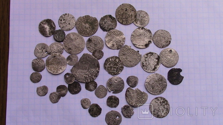 Срібні середньовічні монети