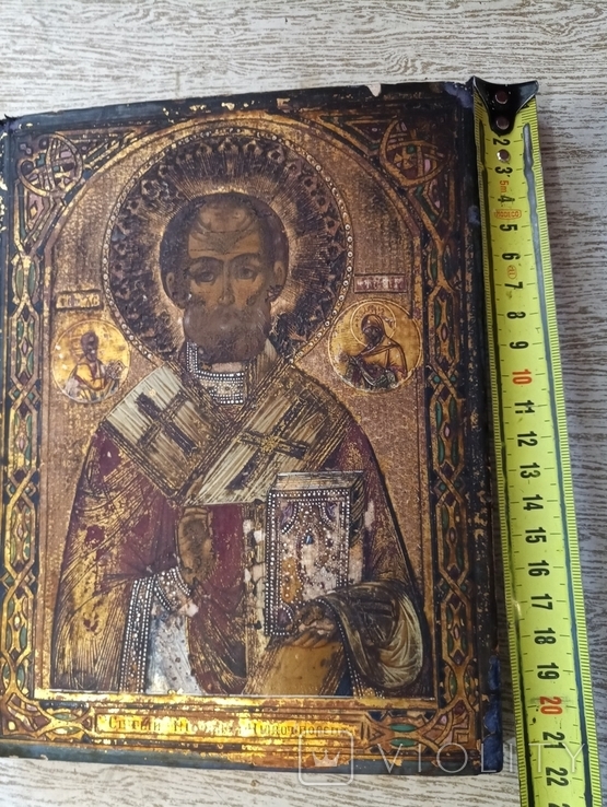 Икона Святой Николай Чудотворец, фото №3