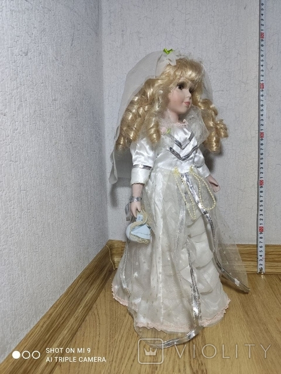 Фарфоровая Кукла , сувенирная, коллекционная, фото №3
