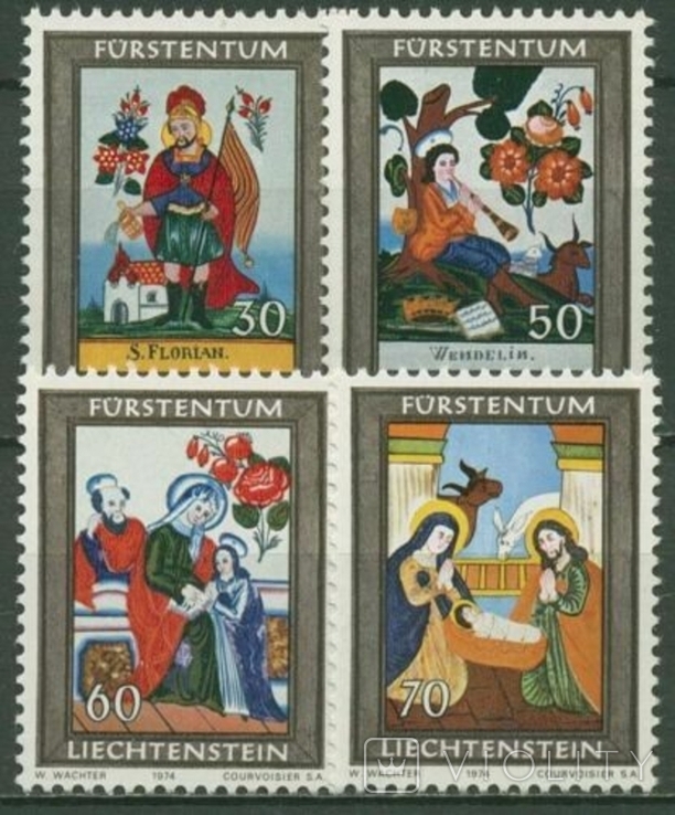 Лихтенштейн 1974 Рождество
