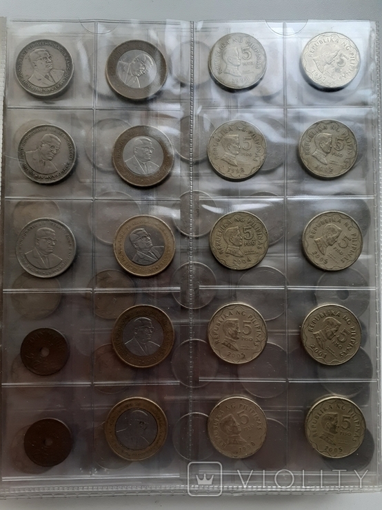 Альбом з монетами різних країн світу, фото №5
