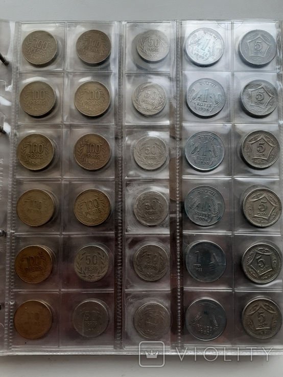Альбом з монетами різних країн світу, фото №10
