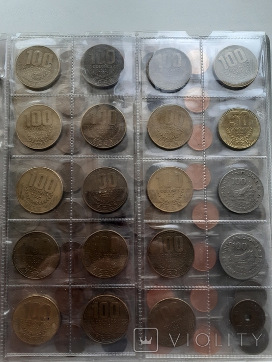 Альбом з монетами різних країн світу, фото №12