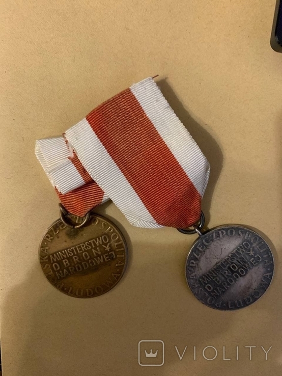 2 медали "За заслуги в обороне страны" 2 и 3 степень, фото №3