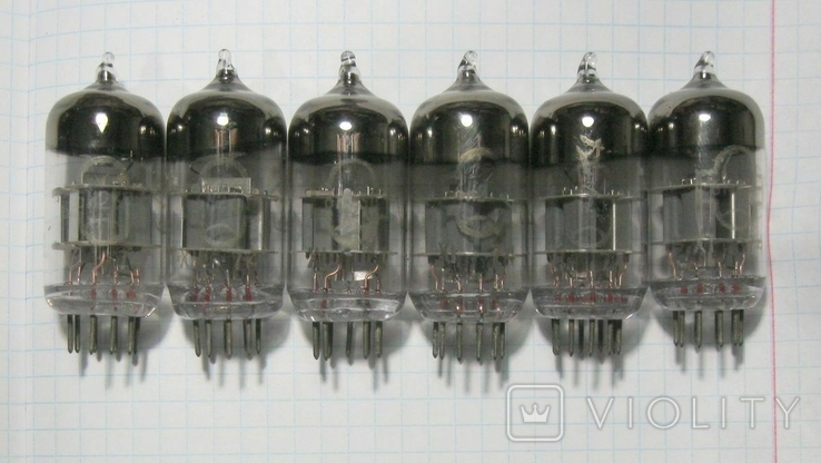 Лампы 6Н23П Рефлектор, геттер с проволочкой, 1974 г, фото №3