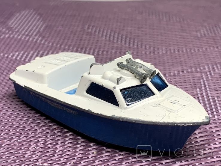 Lesney Matchbox Superfast No. 52 Police Launch Boat