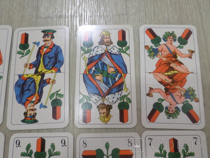 Старые немецкие игральные карты, фото №7