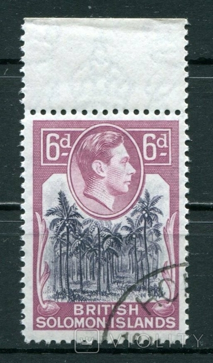 1939 Великобритания колонии Соломоновы острова 6р