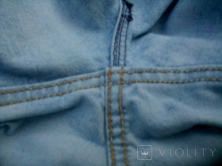 Джинсовые шорты"Levi Strauss"W 33 .46р. Оригинал Made in Belgium 1990-е, фото №7