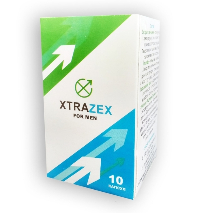 Шипучі таблетки для потенції XTRAZEX (Екстразекс) 10 шт