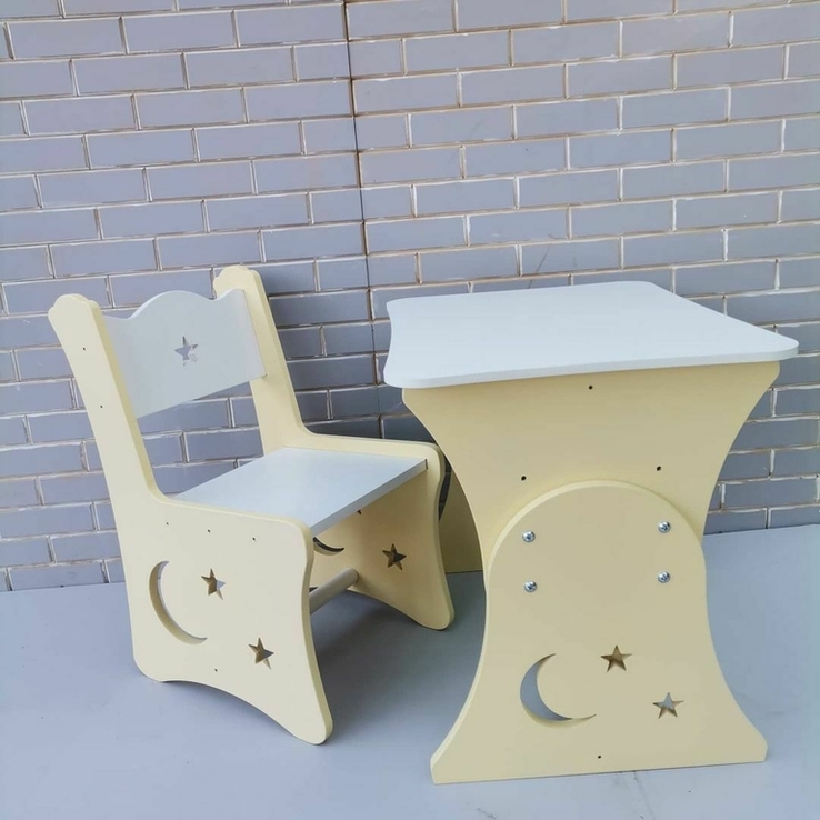 Столик и стульчик "звезды и месяц", фото №3