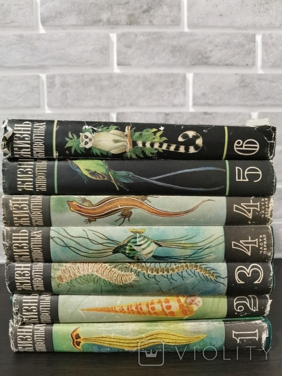 Жизнь животных в 6 томах