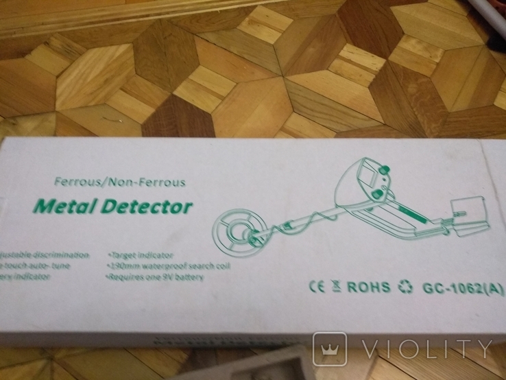 Металошукач (Metal detector) GC-1062(A), фото №9
