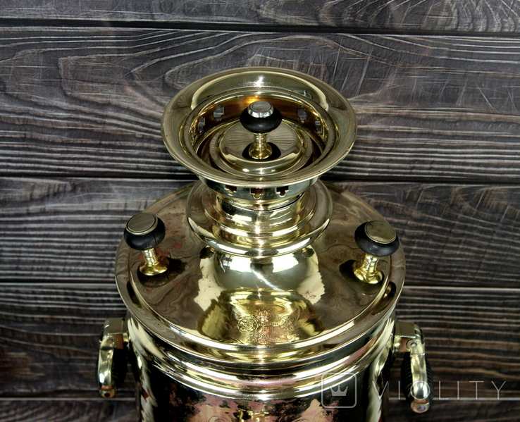 Самовар на дровах Чигинскаго 1858 год 4 - 5 литров, фото №5