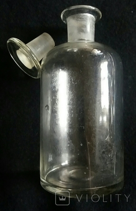 Бутыль аптечная Знак Понтиля 19 век, фото №2