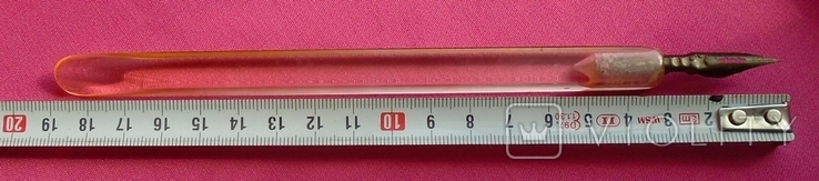 Перьевая ручка СССР с клеймом, фото №2