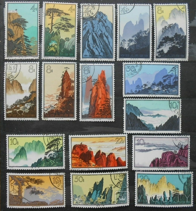 1963 г. Китай Виды гор Тянь-Шаня Гаш.