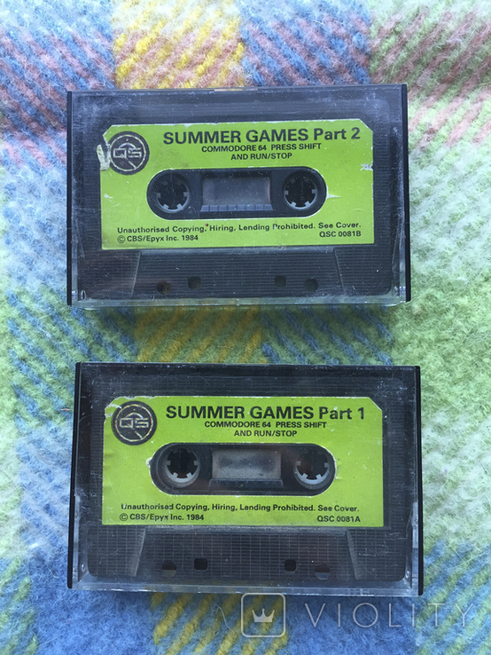 Кассеты для Commodore 64 - Summer Games