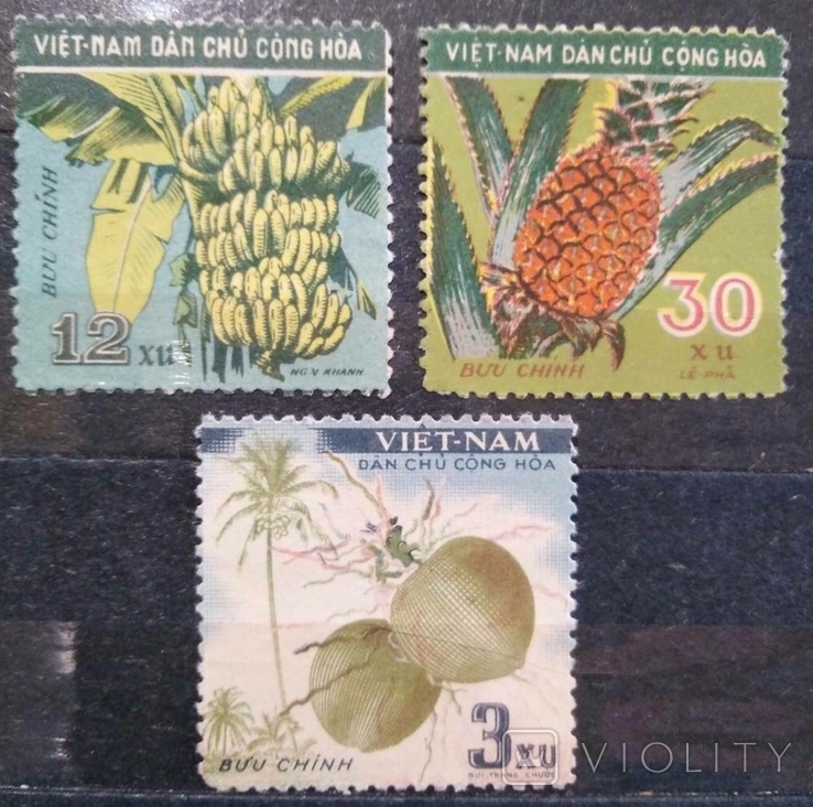 1959, Вьетнам, фрукты