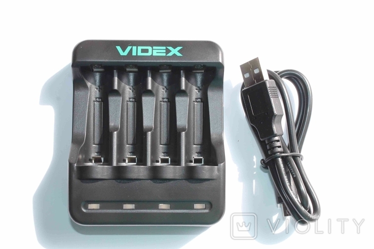 Зарядное устройство Videx для зарядки AAA AA, фото №3