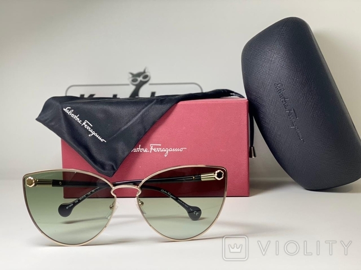 Женские очки Salvatore Ferragamo оригинал коллекция 2021 года новые, фото №2