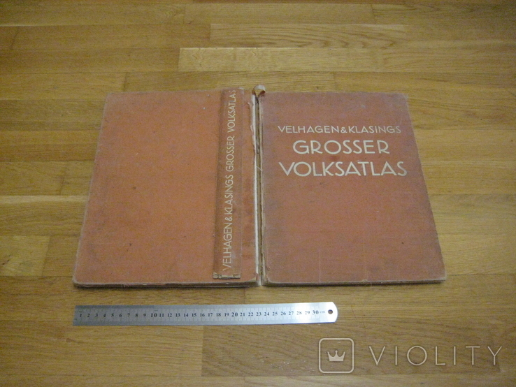 Великий Народный Атлас. "Вельгаген и Класинг" Лейпциг 1935 г., фото №4