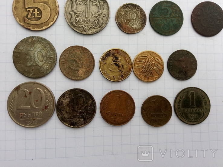 Монеты разных стран, и годов., фото №11
