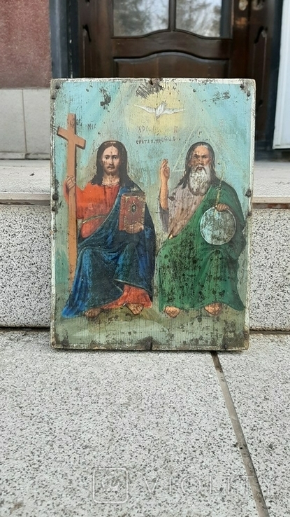 Икона Св.Троица 23.5 х18 х2 см