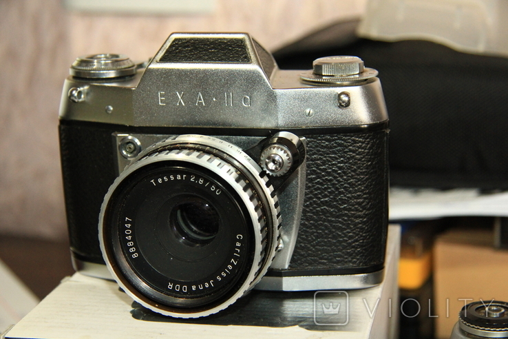 Фотоаппарат Exa IIa(K.Z.J. Tessar 2.8/50)
