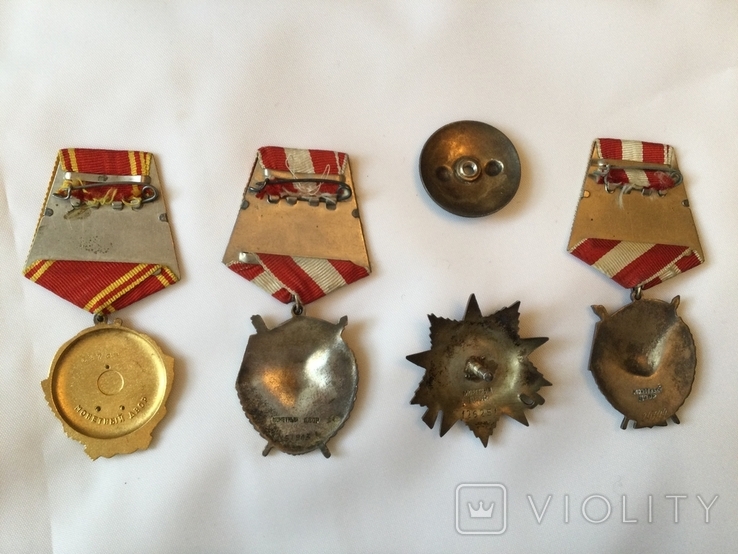 Ордена СССР 19211945 четыре шт., фото №3