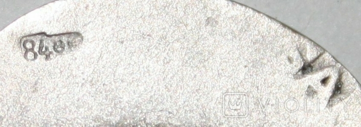 Серебрянные запонки с чернением "Кавказ" (Росс.империя.,84 проба.,Б.А) 7,7 грамма, фото №12