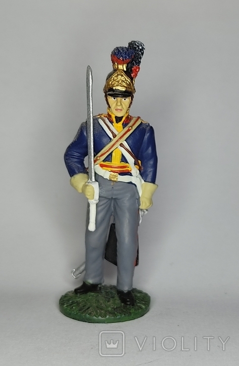 Наполеоновские войны №46 Рядовой полка Королевской конной гвардии британской армиии,1815г., фото №2