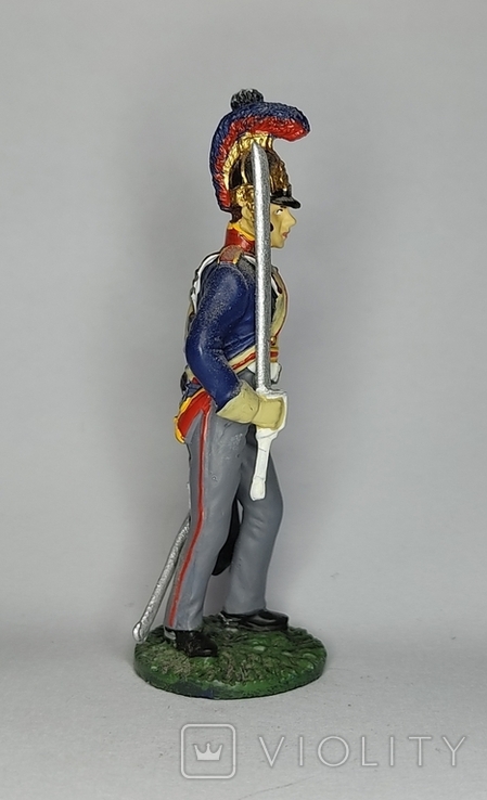 Наполеоновские войны №46 Рядовой полка Королевской конной гвардии британской армиии,1815г., фото №5