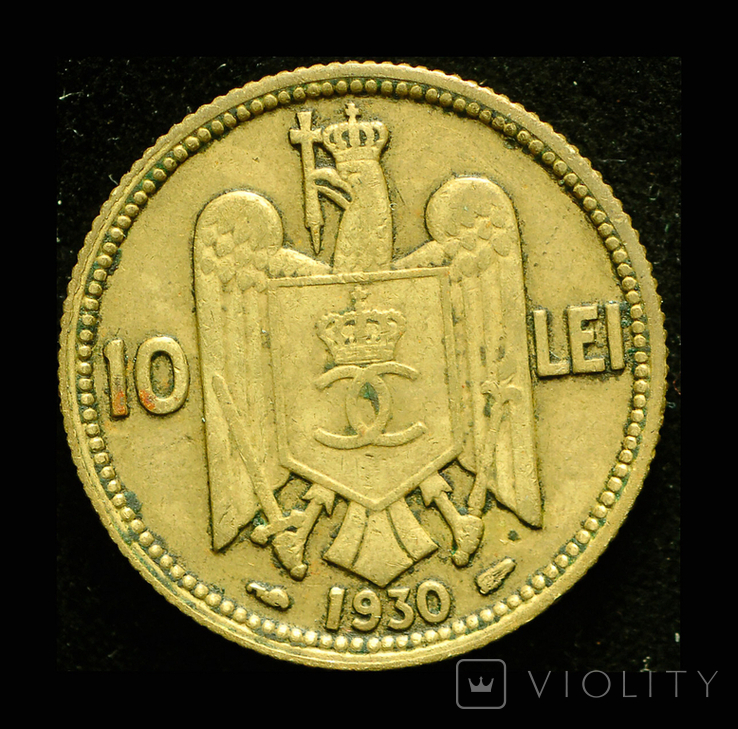Румыния 10 лей 1930 Кароль 2