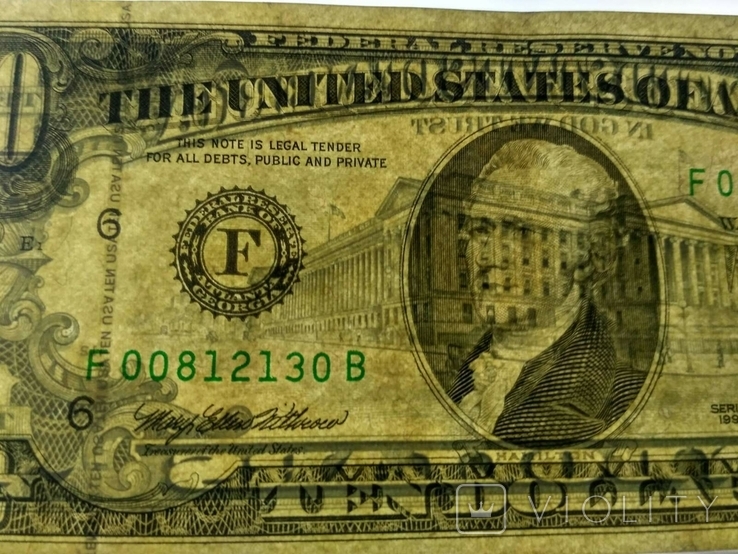 10 долларов 1995, фото №7