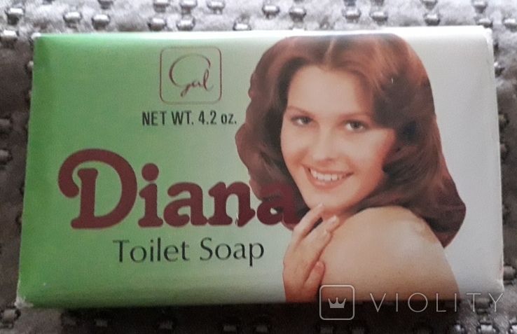 Туалетное мыло "Diana ", Мадрид, Испания.130г. Период 90-х годов.