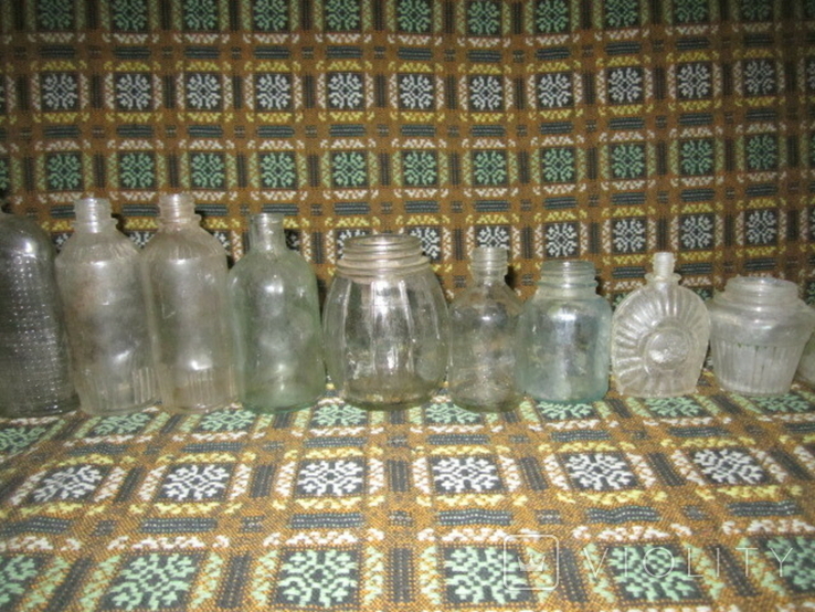 Старинные бутылочки 14шт., фото №5
