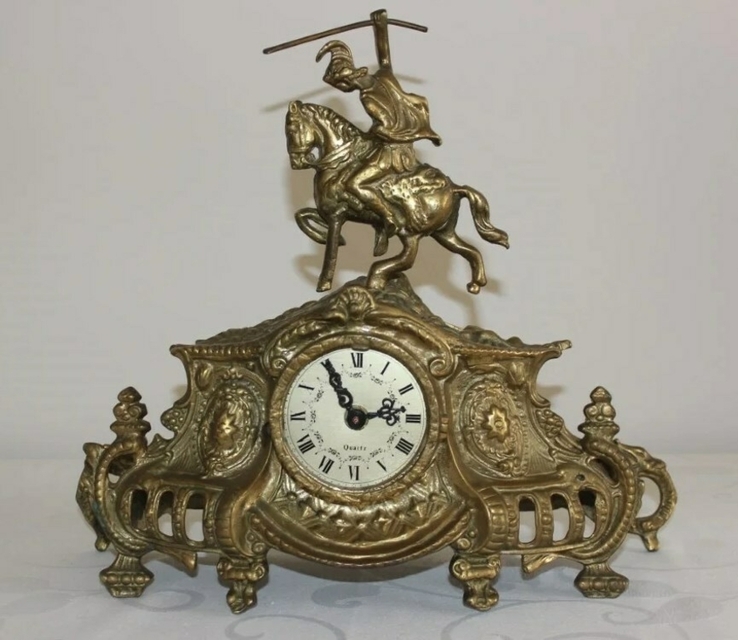 Часы каминные (бронза, Испания), photo number 9