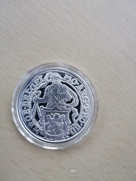 Голландия - Левендалерский левый доллар 2019-1 унция серебра, фото №7