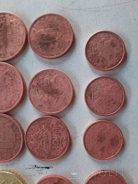 Евро центы, фото №3