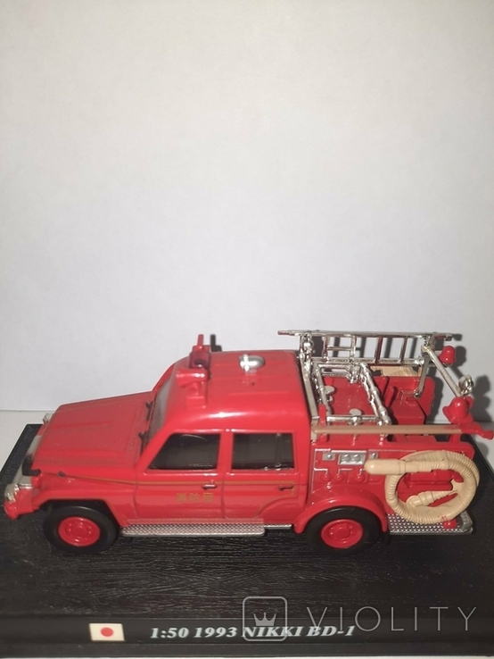 Пожарная машина Nikki BD 1 1:50, фото №4