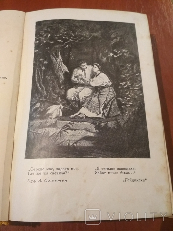 Книга " Кобзарь" Т.Г. Шевченко . 1947 год ., фото №5