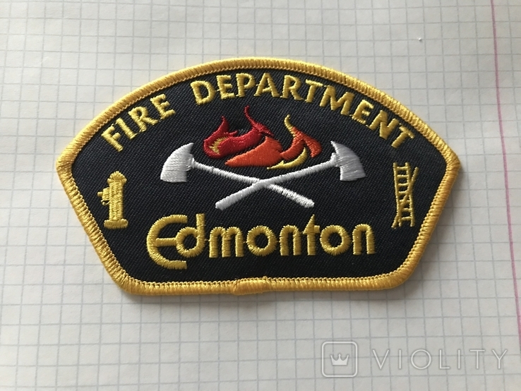 Пожарный шеврон Edmonton (Canada), фото №2