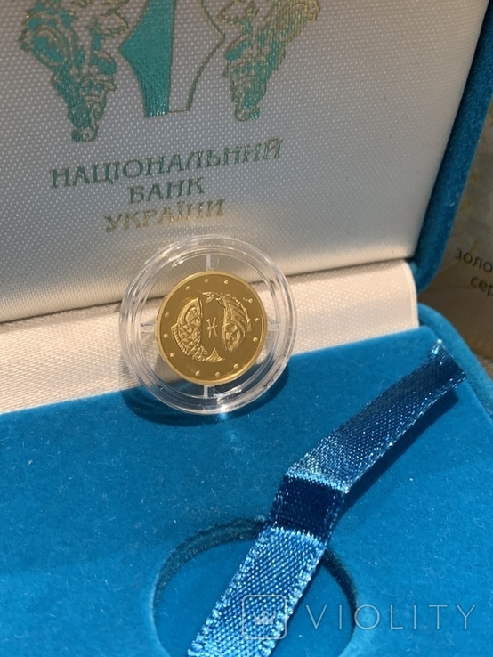 Монета Рыбы 2 грн., фото №2