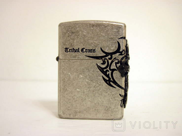 Zippo Tribal Cross, фото №2