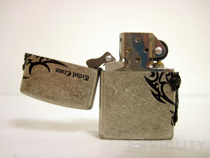 Zippo Tribal Cross, фото №7