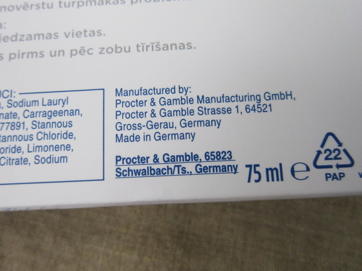 Зубна паста oral b gum line purify Германия., фото №7